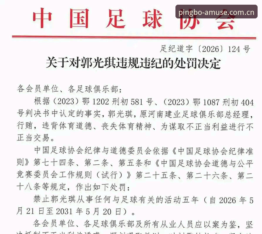 中国足协第三批禁足名单深度评测:65人受罚背后的行业警示